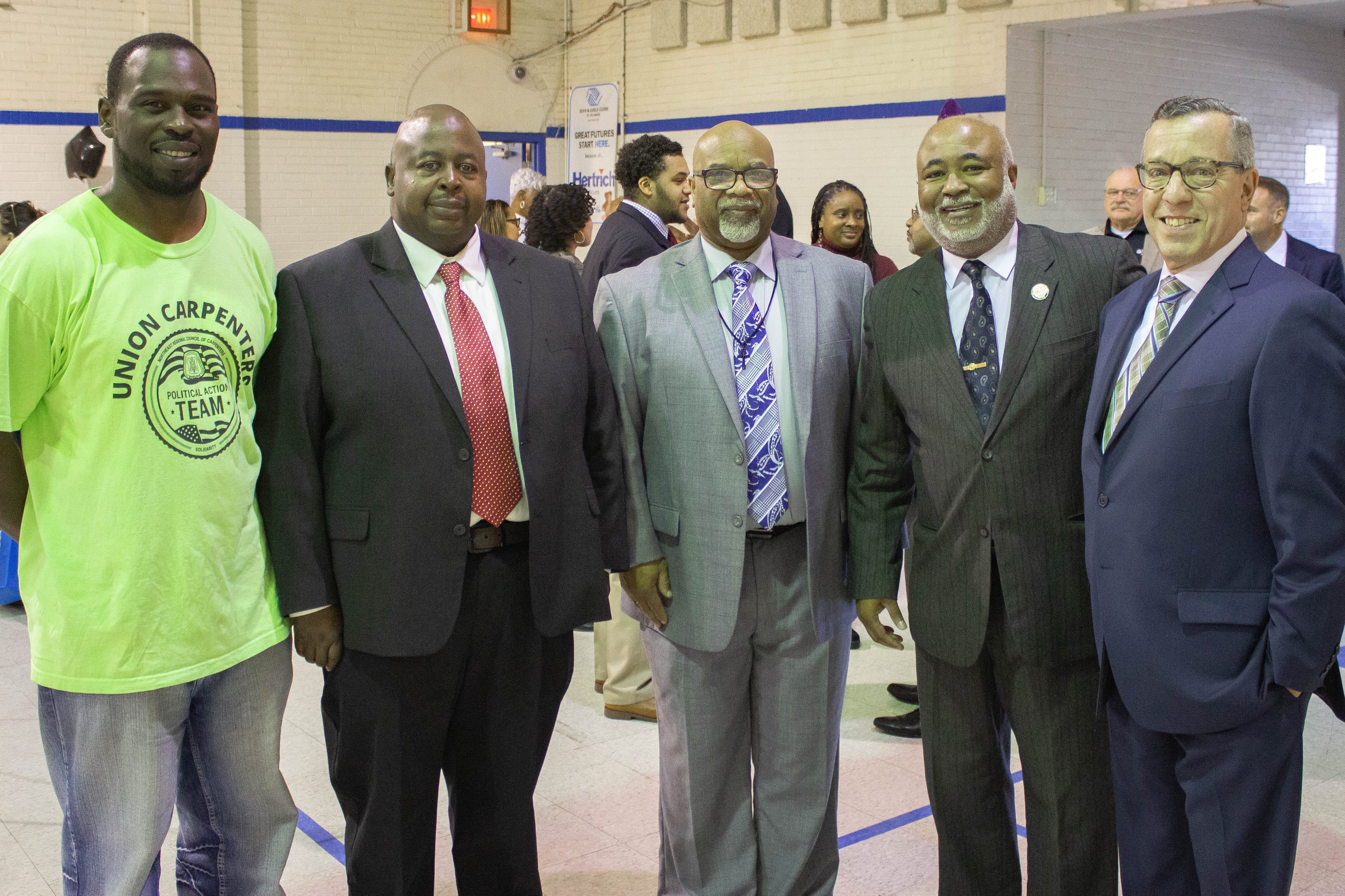 Del-One ceremony at the Rose Hill Community Center
