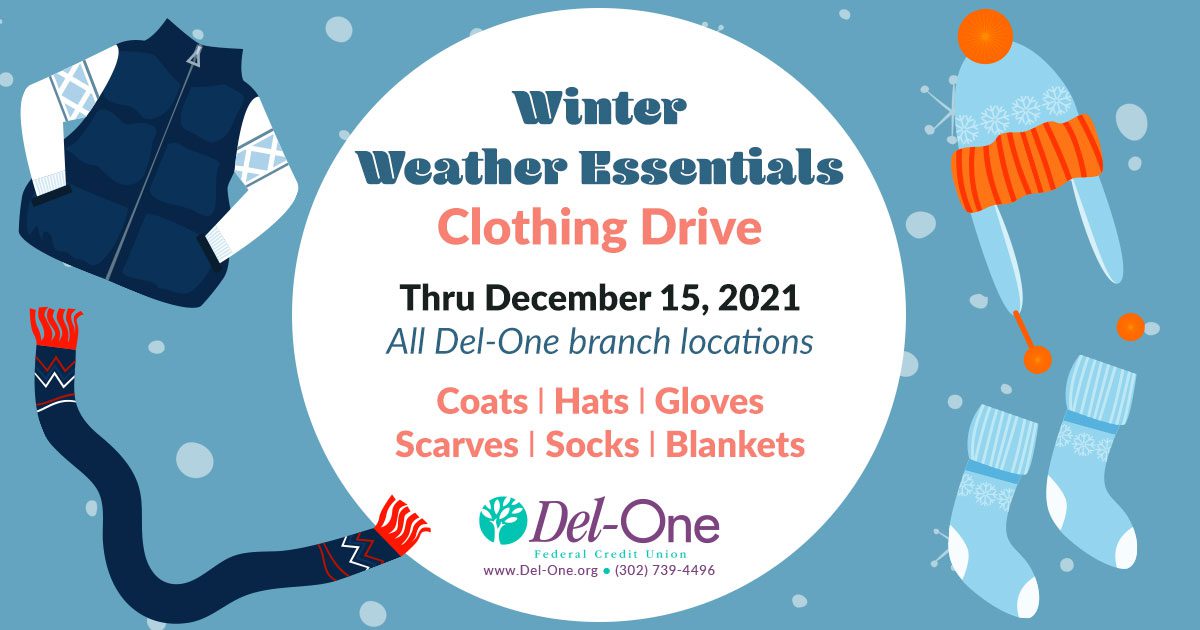 Winter Clothing Drive banner