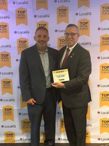 Del-One FCU CAO Dan McCarthy and President/CEO Ron Baron